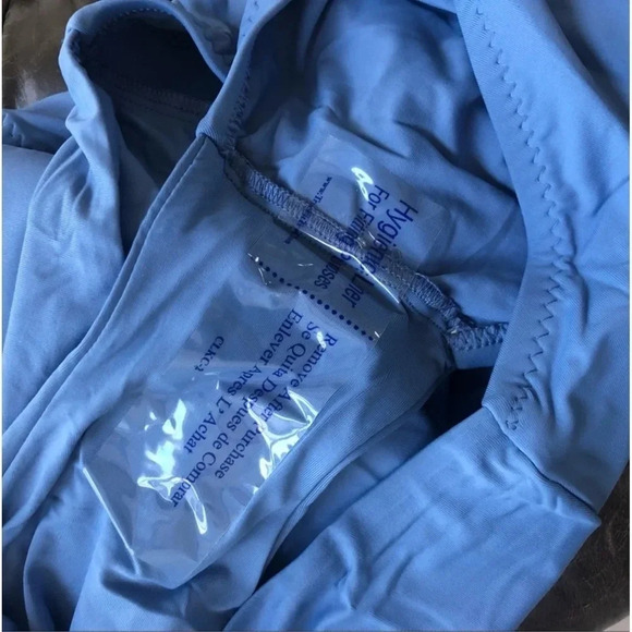 New Becca Mardi Gras One piece swimsuit mist crochet plus size bathing suit swim - Picture 12 of 16